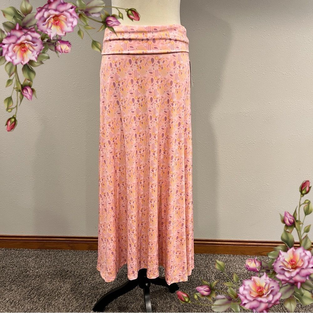 LuLaRoe Floral print maxi skirt sizeβ extraβsmall
